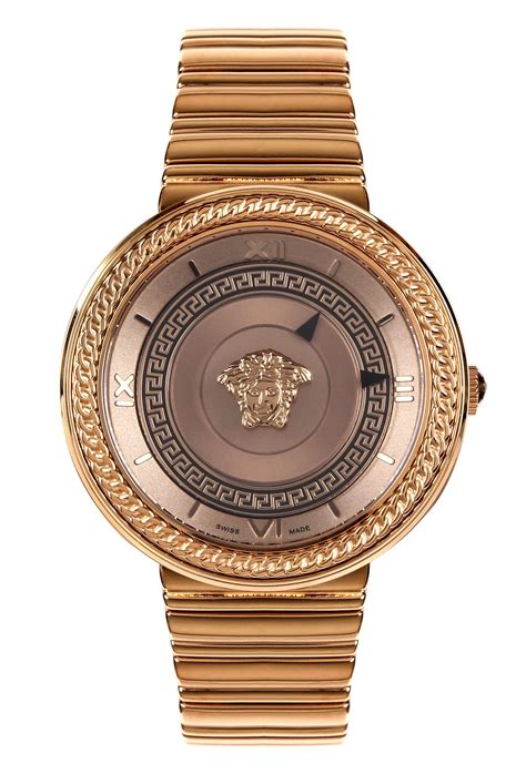 versace rose gold v motif watch|Versace rose gold watch price.